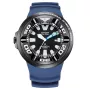 CITIZEN vīriešu Eco-Drive niršanas pulkstenis BJ8055-04E 48mm melns ciparnīca melna uretāna siksniņa