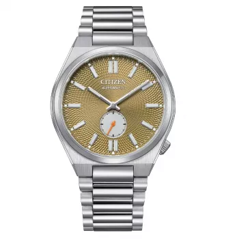 CITIZEN Men's NK5010-51X Automātiskais pulkstenis 40mm zaļš ciparnīca nerūsējošais tērauds