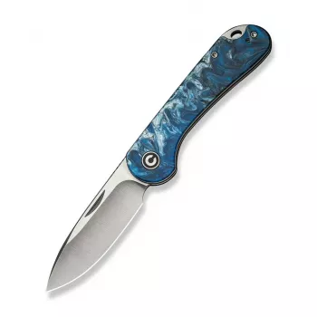 Civivi Elementum Slip Joint nazis 14C28N Blue Resin