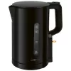 Clatronic WK 3835 bezvadu tējkanna 1.7L 2200W melna plastmasa
