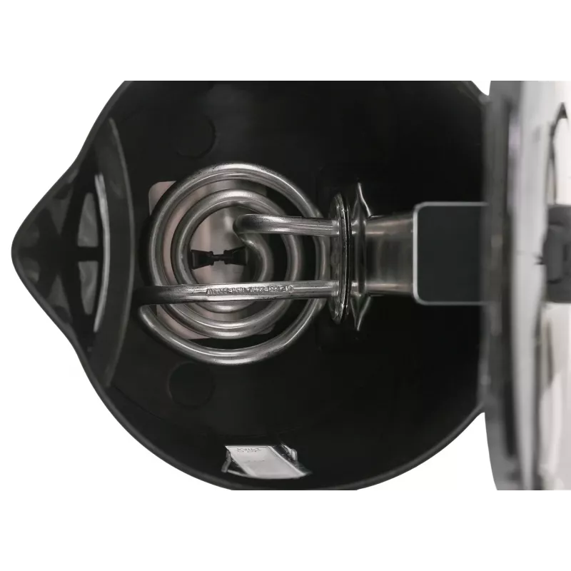 Clatronic WK 3835 bezvadu tējkanna 1.7L 2200W melna plastmasa