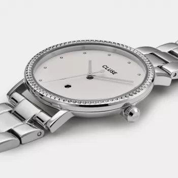 CLUSE Minuit Sieviešu Pulkstenis CW0101209008 33 mm Roze Zelts