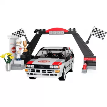 Cobi Audi Quattro Group 4 Būvbloku Komplekts (Mērogs 1:35, 240 Gabali)