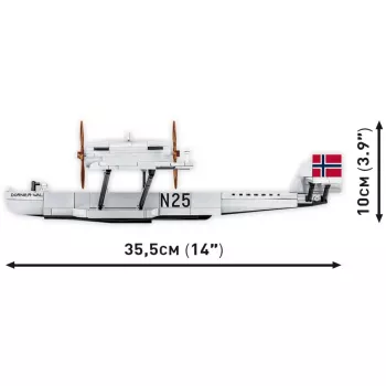 COBI Dornier Do J Wal Amundsen 1:72 Plastmasas Modeļa Komplekts