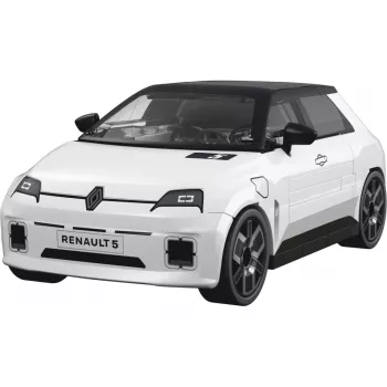 Cobi Renault 5 E-Tech White Building Blocks Set 1:35 Scale