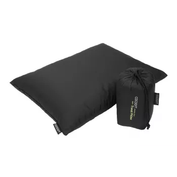 COCOON Down Pillow DP3 — Premium Goose Down Travel Pillow, Grey, 700+ Fill Power, Ultralight & Compact