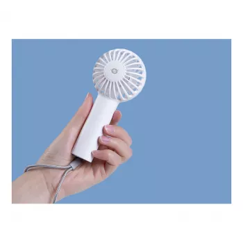 CONCEPTRONIC AERIVA01W Mini pārnēsājams ventilators Balts – Uzlādējams, 3 ātrumi, USB-C