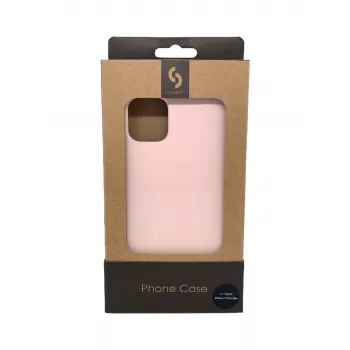 Connect Apple iPhone 11 Pro Max Soft Case ar Apakšējo Aizsardzību Pink Sand