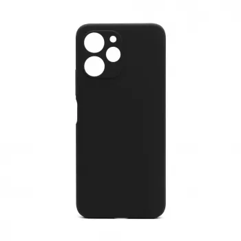Connect Xiaomi Redmi 12 / Redmi 12 5G Premium kvalitātes mīksta silikona maciņš melns