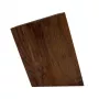 Continenta Knife Block, Flexible Insert, Slanted, Walnut
