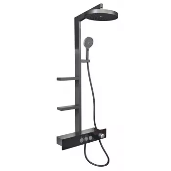 CONTIPRO Dušas komplekts DomoLetto Metal Grey