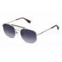 Converse Unisex Saulesbrilles SCO13854579B Havana Tortoise Acetāta Kvadrātveida Rāmis 54mm Pelēkas Polikarbonāta Lēcas UV400