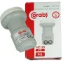 CORAB C120TWN Twin LNB pārveidotājs – 2 izejas, 40 mm apstarotājs, zems troksnis 0.1 dB, laikapstākļiem izturīgs F-tipa