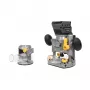 Bezvada frēze DB18V-061 18V Brushless ar fiksēto un iegremdējamo pamatni