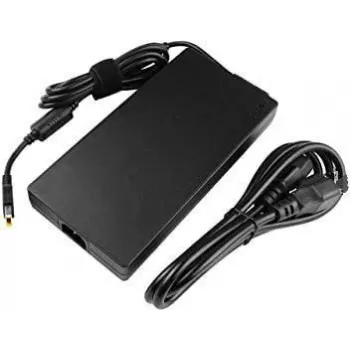 COREPARTS 230W 20V 11.5A maiņstrāvas adapteris ar USB kvadrātveida (Lenovo Slim Tip) un barošanas kabeli - melns (4X20E75115-CP)