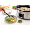 Crock-Pot CSC112X 6.5-Litre Slow Cooker (Silver)
