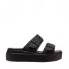 Crocs Brooklyn Low Wedge Sandales Women's Black EU 38-39