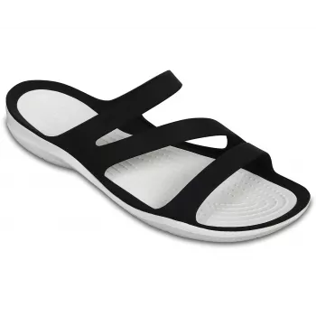 Crocs Swiftwater Sandal Women's Melns Balts 36-37