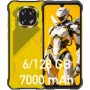 CUBOT KingKong ES5 izturīgs viedtālrunis, 6,088 collu HD+ displejs, 6GB RAM/128GB atmiņa, 8000mAh, 4G LTE, dzeltens