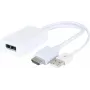 CUC Exertis Connect 127389 aktīvs DisplayPort uz HDMI video signāla pārveidotājs 4K UHD 60Hz melns