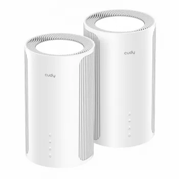 Cudy BE6500 2.5G Mesh Wi-Fi 7 sistēma – 2 komplekts