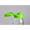 Curver Dots pudele 0,45L caurspīdīga/zaļa
