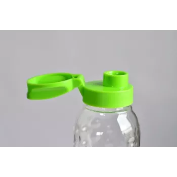 Curver Dots pudele 0,45L caurspīdīga/zaļa