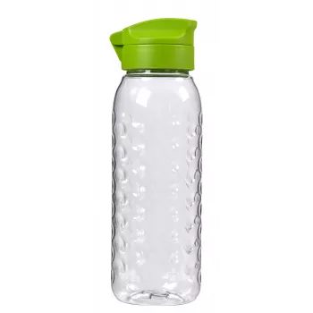 Curver Dots pudele 0,45L caurspīdīga/zaļa