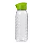 Curver Dots pudele 0,45L caurspīdīga/zaļa