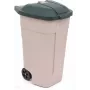 Curver Infinity Rattan Style 110 L taisnstūra veļas grozs bēšā krāsā