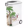 CURVER PetLife Barības Uzglabāšanas Konteiners 20 kg 54 L Antracīts/Zaļš