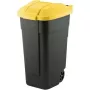 CURVER Waste Bin Black 110L / Yellow Lid