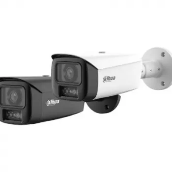 DAHUA IPC-HFW5659T1-ASE-PV-0360B-PRO-BLACK 6MP Bullet IP kamera ar siltu gaismu un aktīvo atturēšanu