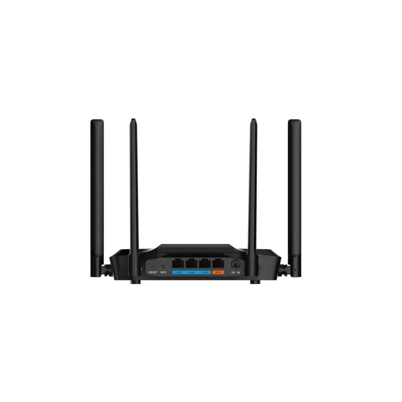 DAHUA AC12 AC1200 divjoslu gigabitu bezvadu maršrutētājs, Wi-Fi 5, 4x LAN, melns