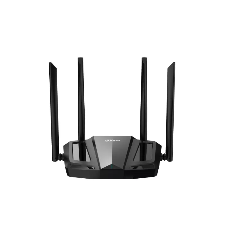 DAHUA AC12 AC1200 divjoslu gigabitu bezvadu maršrutētājs, Wi-Fi 5, 4x LAN, melns