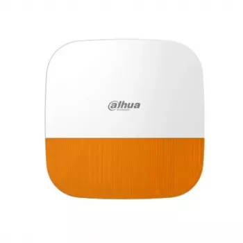 DAHUA ARA13-W2(868) bezvadu āra sirēna ar zibspuldzi, 110 dB, IP65, dzeltena