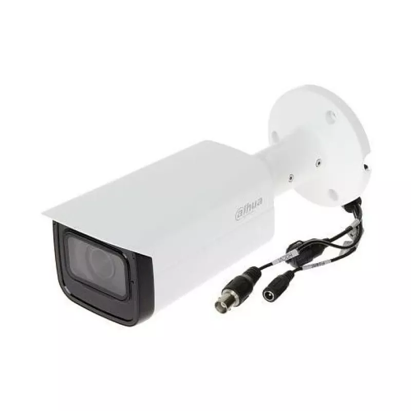 Dahua HDCVI 5MP motorizēta varifokāla lodes kamera ar 80m IR un iebūvētu mikrofonu – HAC-HFW2501TU-Z-A-27135-S2