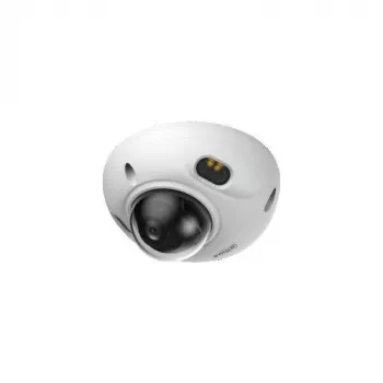 Dahua IPC-HDBW3649F-AS-IL-0280B IP videokamera – 6MP kupola, 2.8mm, IR un siltā gaisma, IP67