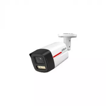 DAHUA IPC-HFW2449TL-S-LED-0280B-PROX WizSense WizColor X 4MP Bullet IP kamera ar 2.8mm objektīvu, pilnkrāsu nakts redzamību, iebūvētu mikrofonu, PoE, IP67