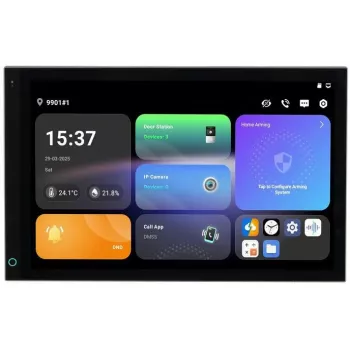 DAHUA SCP3044A-BZ 7 collu iekštelpu monitors IP video domofonam, Wi-Fi, PoE, melns