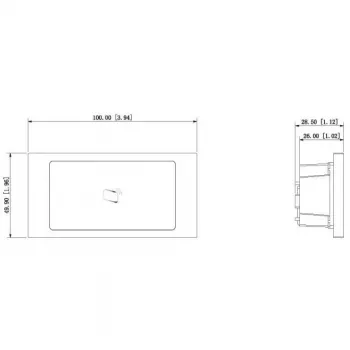 Dahua VTO4202F-MR1 Proximity Reader Modulis