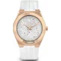 Daisy Dixon Sieviešu kvarca analogais rokas pulkstenis DD120WRG 36mm rozā zelta balts