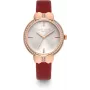 Daisy Dixon sieviešu kvarca analogais rokas pulkstenis DD156RRG - 36mm rozā zelta sakausējuma korpuss ar nerūsējošā tērauda sieta aproci