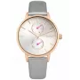 Daisy Dixon sieviešu pulkstenis DD086ERG 36mm rozā zelta tonī un pelēks