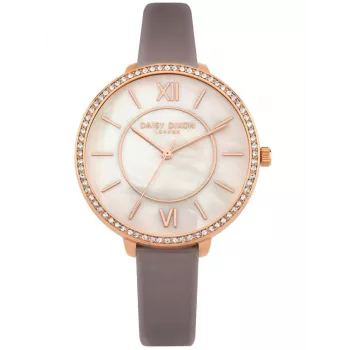 Daisy Dixon sieviešu pulkstenis DD088ERG (36 mm) – rozā zelts un pelēks
