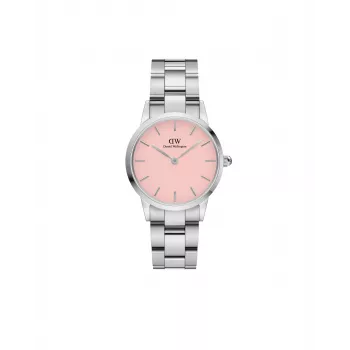 DANIEL WELLINGTON Petite Lumine sieviešu pulkstenis 28mm rozā zelts DW00100534