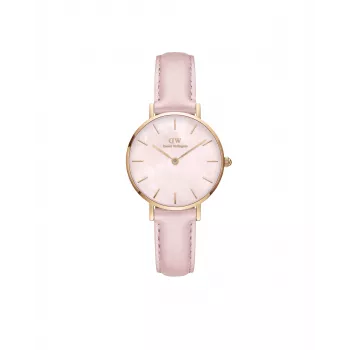 DANIEL WELLINGTON Petite Lumine sieviešu pulkstenis 28mm sudraba nerūsējošā tērauda siets DW00100633