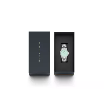 DANIEL WELLINGTON Petite Lumine sieviešu pulkstenis 32mm rozā zelta siets DW00100538