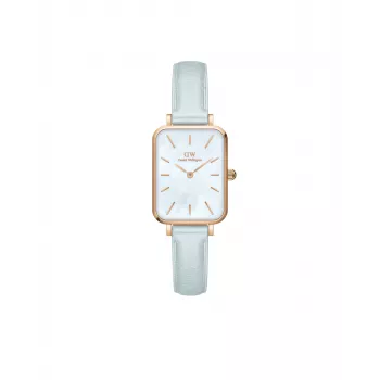DANIEL WELLINGTON Quadro Mini Sieviešu Pulkstenis DW00100638 - Rozā Zelts, 20mm