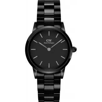 DANIEL WELLINGTON Sieviešu Pulkstenis DW00100414 32mm Roze Zelts Nerūsējošais Tērauds Siets